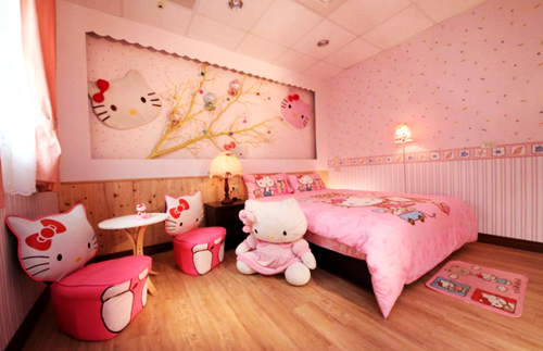 Desain Rumah Hello Kitty Tampilan Merah Muda yang Imut Desain Rumah Hello Kitty Tampilan Merah Muda yang Imut