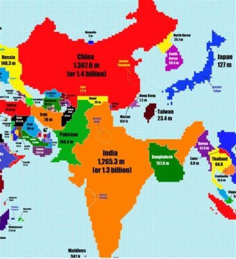 india   world map