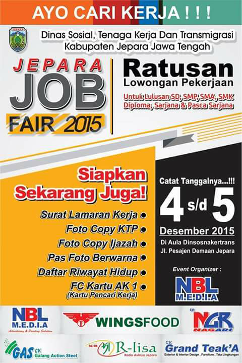 Umr Pt Pwi Jepara : Pt Parkland Mayong Jepara Butuh Ribuan ...