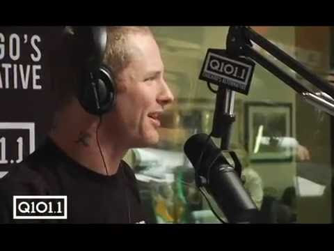 Corey Taylor takes over Q101.1 corey taylor tattoo. Corey Taylor takes over Q101.1