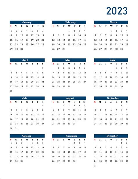  printable calendar 2023 free printable calendar 2023