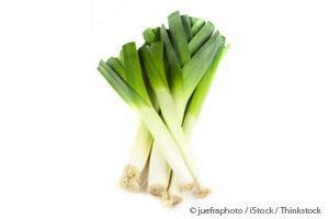 Eating Leeks