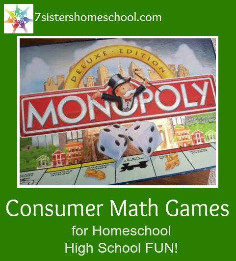 Homeschool Fun for High School - Consumer Math Games ...