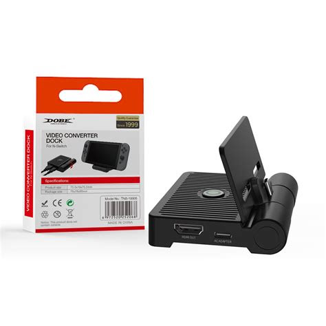 The charging indicator leds will momentarily flash green and . Video Converter Dock TNS-19305 - Switch - DOBE Videogame