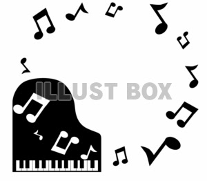 ピアノ 音符のイラストまとめ イラスト系まとめ 無料イラスト 素材ラボ 素材ラボ