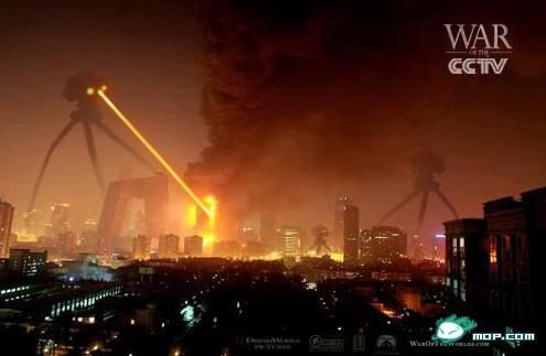 cctv chine incendie dragon