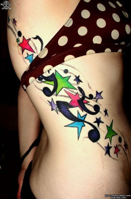 Great First Star Tattoo Design