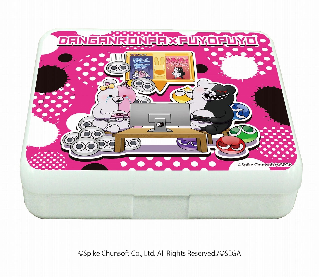 ダンガンロンパ ぷよぷよ 小物ケース ラムネ付き 01 モノクマ モノミ ホビーの総合通販サイトならホビーストック