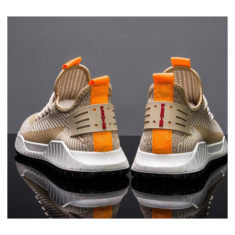jual sepatu  sport pria  import model  sneakers kanvas mesh keren