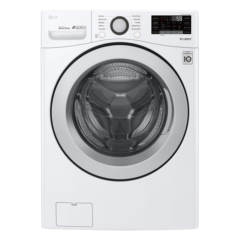 Lg 5 2 Cu Ft Front Load Washer And 7 4 Cu Ft Dryer With Wi Fi The Brick
