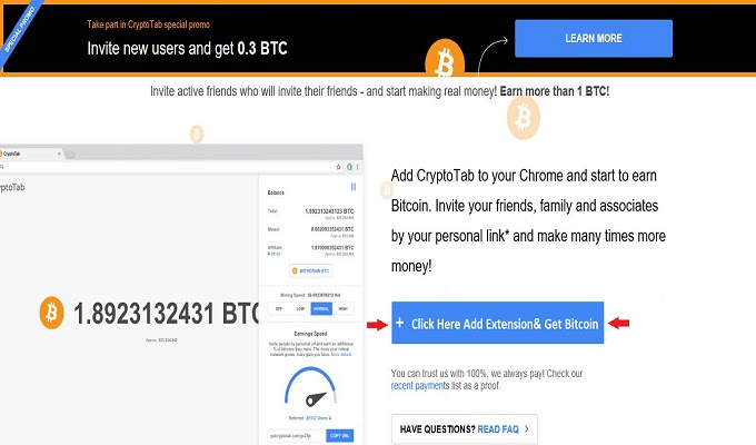 Earn Bitcoins By Google Chrome - 