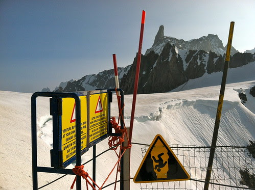 Aiguilles d'Entreves Traverse  Italy. France, Aosta, Chamonix