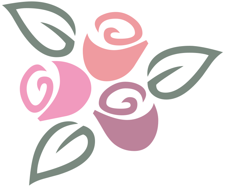 File:Three Roses Colored L.svg