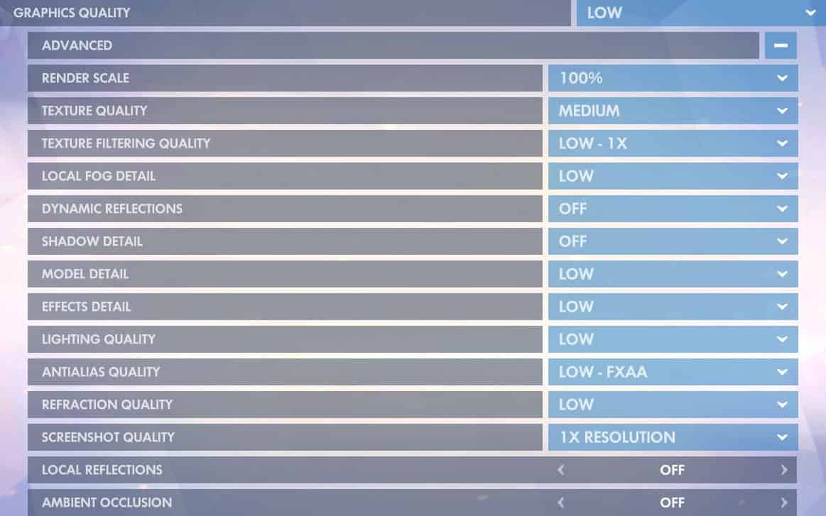 Overwatch Best Settings & Options Guide | ProSettings.net - 1163 x 727 jpeg 111kB