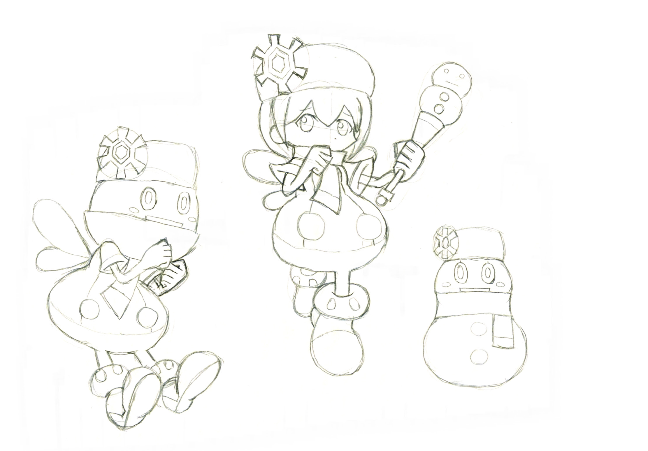 イラスト ぷよぷよ クエスト 雪の妖精 フラウ ちゃんを描いたよ 練習帳 突撃ヘタレのゲームプレイ日記