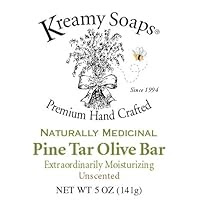 Naturally Medicinal Pine Tar Olive Bar