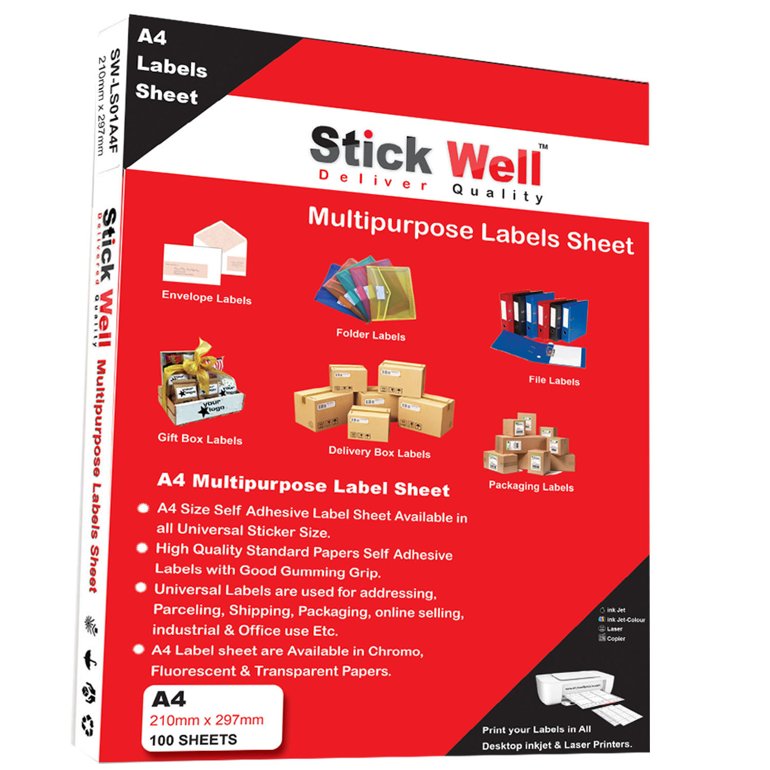 STICKWELL' The One Stop Labeling Solution