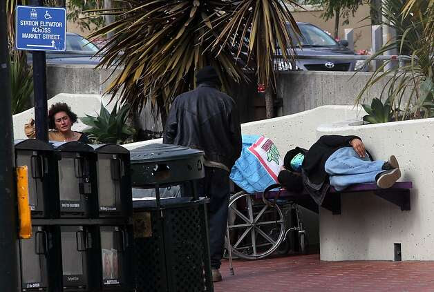 Harvey Milk Plaza: refuge for transients - SFGate