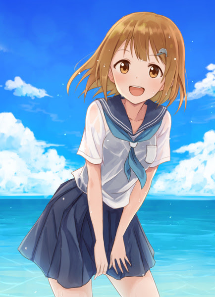 夏と海とセーラー服 Pixiv年鑑 B