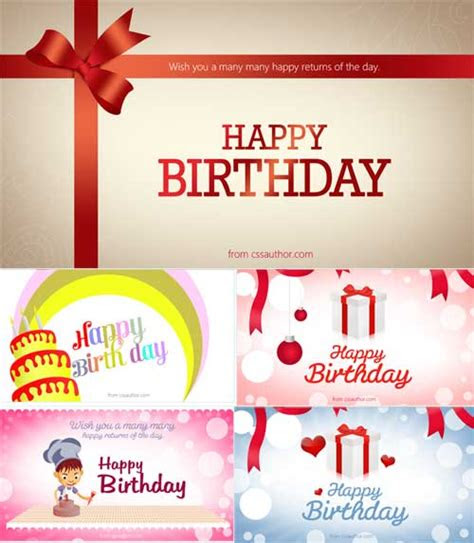  illustrator birthday card template