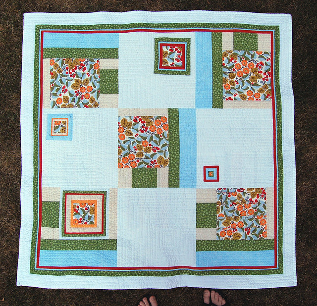 Geometric Block Quilt 01