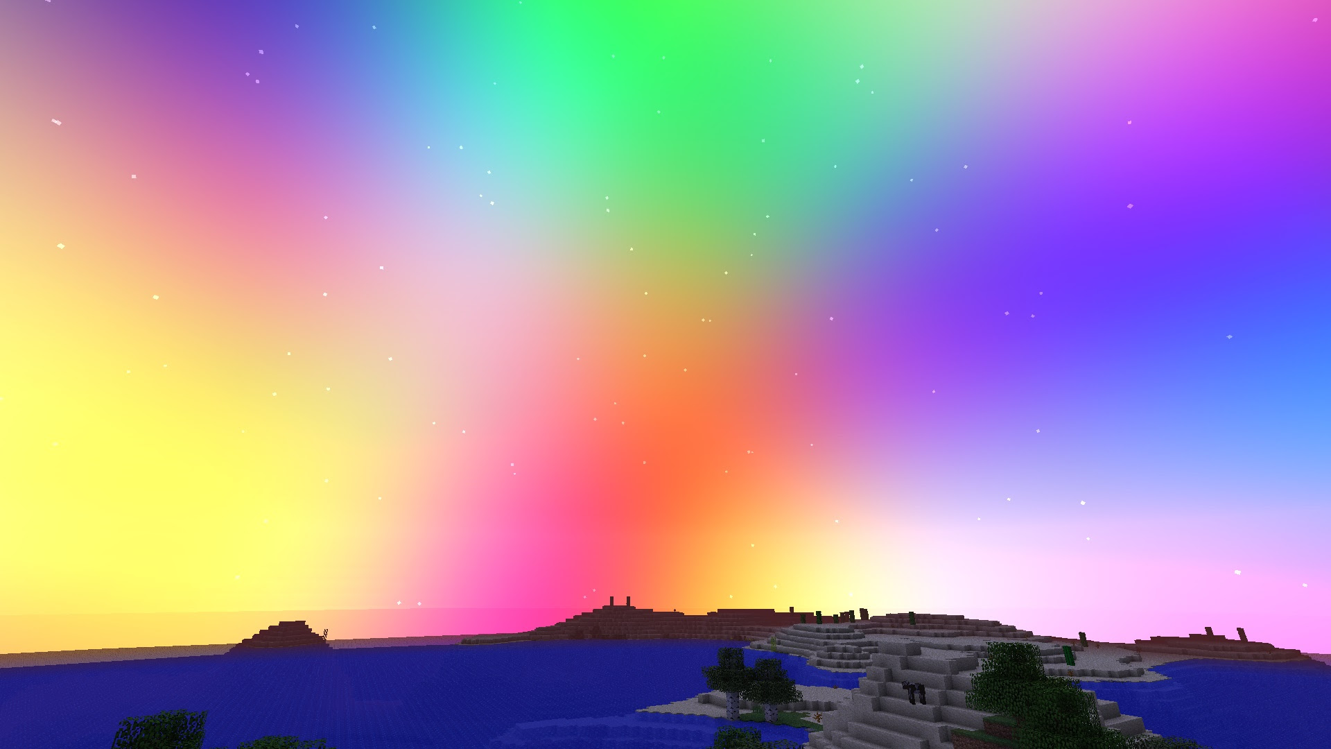 Bring Colors to my Skies - Colorful night skies 