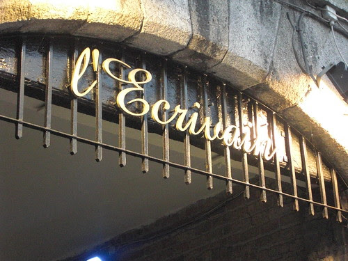 Dinner at L'Ecrivain
