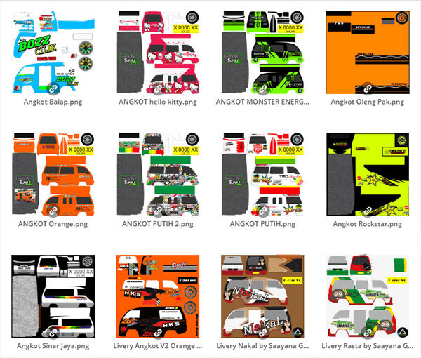 Livery Angkot Bussid