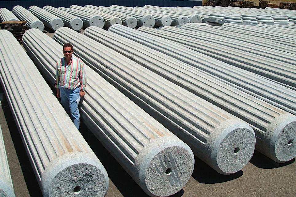 50 Columnas De Granito De 12 M De Altura En Una Sola Pieza Stone Ideas Com