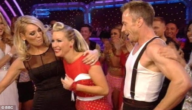 No more pain: The blonde admitted she couldn't feel the whiplash due to the adrenaline 