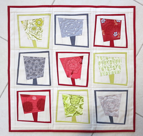 My quilt from Sew-Vote-Swap