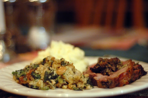 Thanksgiving dinner, sans turkey