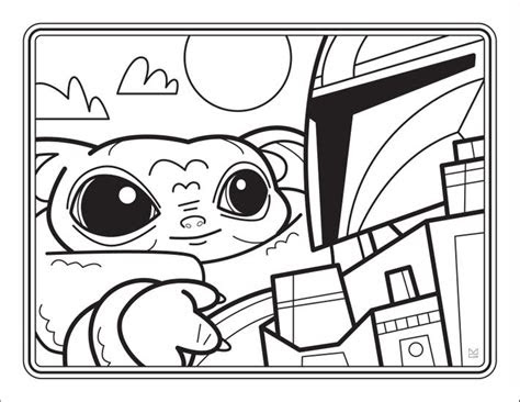  the unofficial baby yoda coloring book