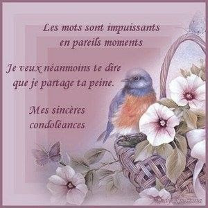 Condoleance