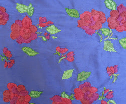 blue and pink