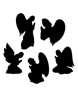 Download Baby Angel Silhouette Svg - 265+ File Include SVG PNG EPS DXF for Cricut, Silhouette and Other Machine