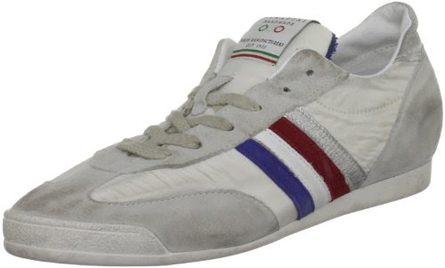 Best Review of Serafini Sport Unisex-Adult Philadelphia Running White Blue Washed Trainer 1907 11 UK, 44 EU