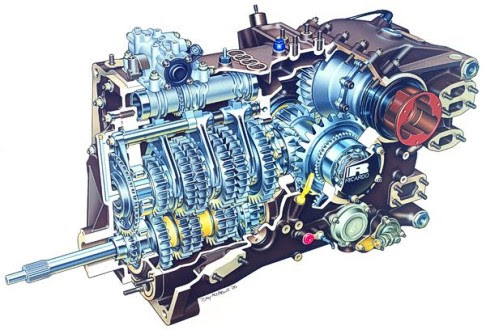 Audi on Mulsanne S Corner  Audi Ricardo Gearbox