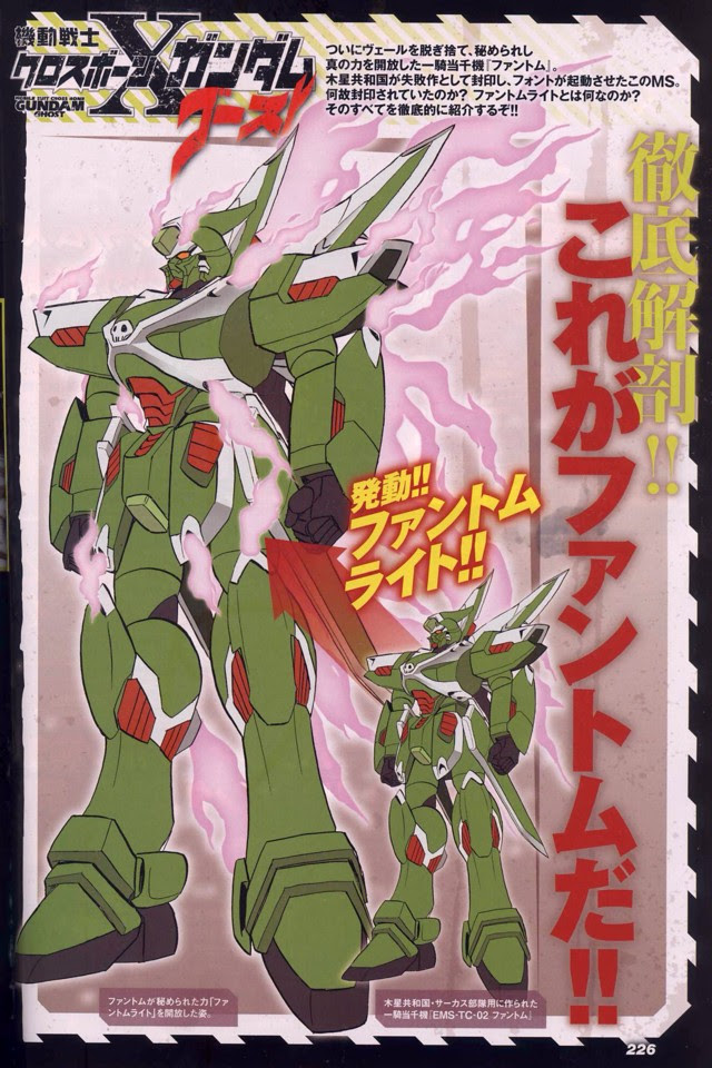 クロスボーンガンダム ゴースト Raw 悪魔の絵と計画のアイデア