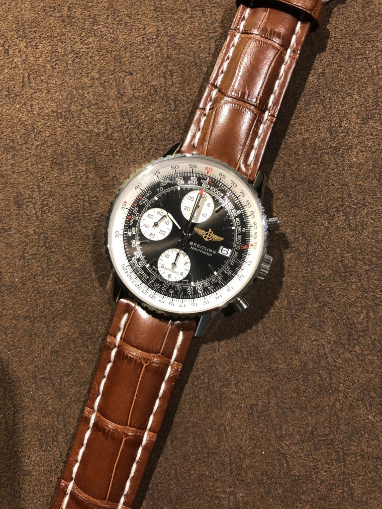 Breitlingを学ぶ Vol 6 レザーベルトの勧め Threec ウブロ オメガ カルティエ タグホイヤー ブライトリング など高級時計 ブライダルジュエリー メガネの正規代理店です