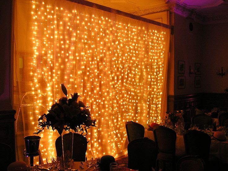 918 New fairy light curtain backdrop 398 light curtain?   Drambuie   Pinterest 
