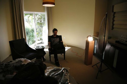 Bam's professional lighting.