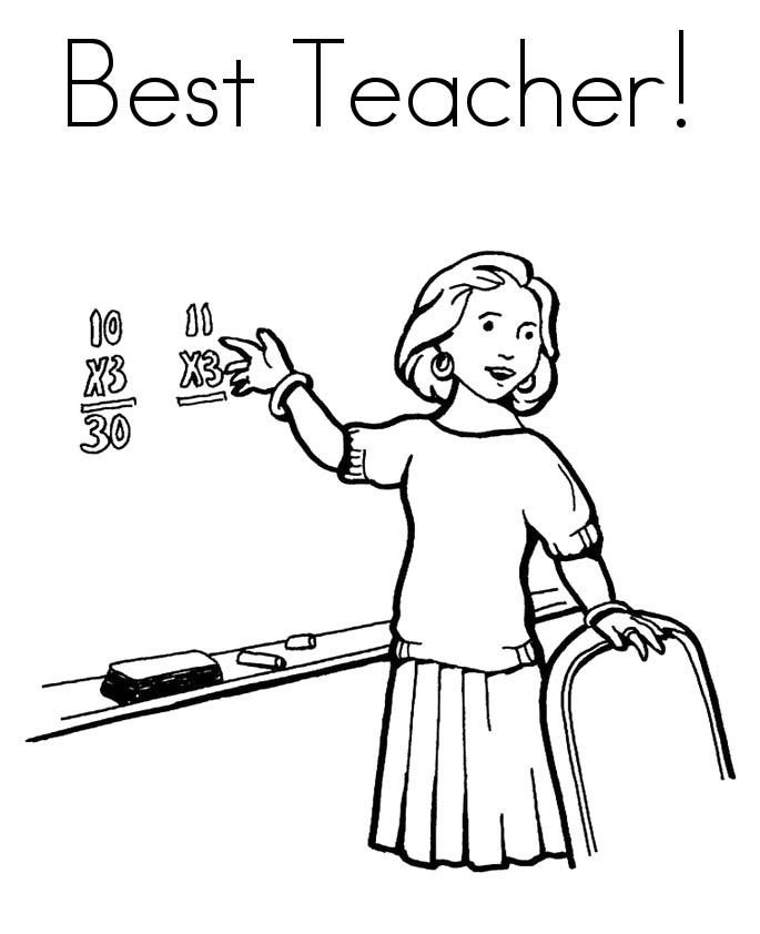 Teacher Coloring Pages Best Coloring Pages For Kids Teacher Coloring Pages Best Coloring Pages For Kids