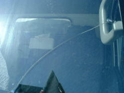 ウインドリペア ひび割れの種類 ロングクラック 千湖安全ガラス