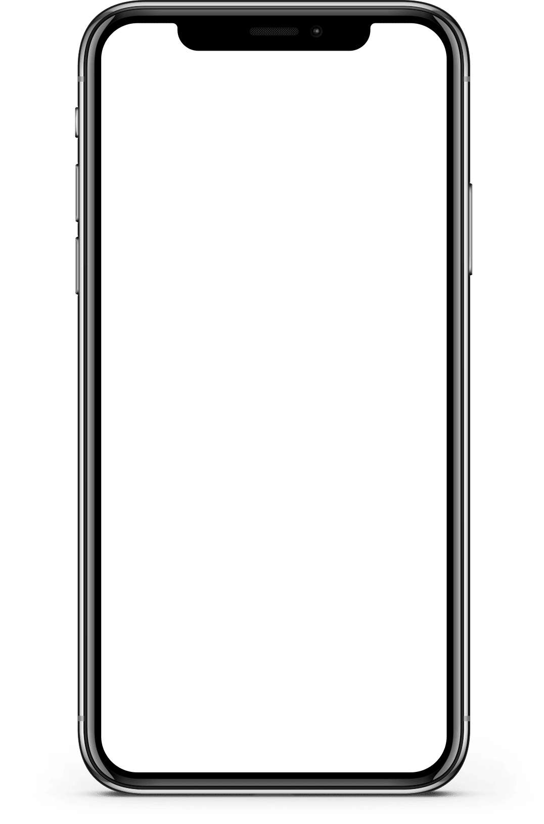 Iphone X Screen Mockup Transparent Png Stickpng