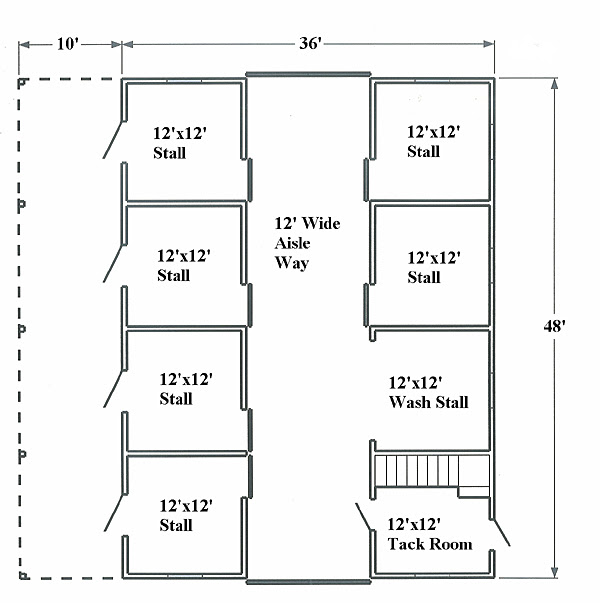 Dairy Goat Barn Floor Plans - floorplans.click