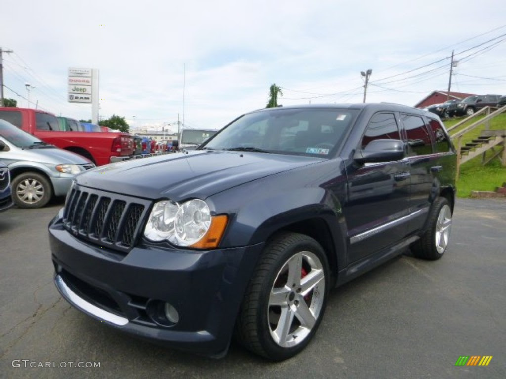 09 Modern Blue Pearl Jeep Grand Cherokee Srt 8 4x4 Gtcarlot Com Car Color Galleries