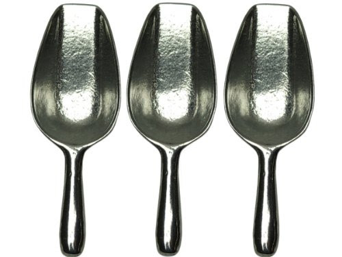 Mini Aluminum Scoop Flour Sugar Coffee Grain Spices Kitchen Utensil Lot of 3 price