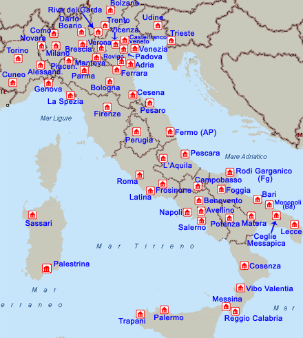 Cartina Geografica Italia Vicenza