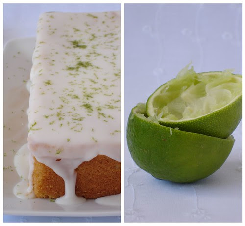 Lime yogurt cake